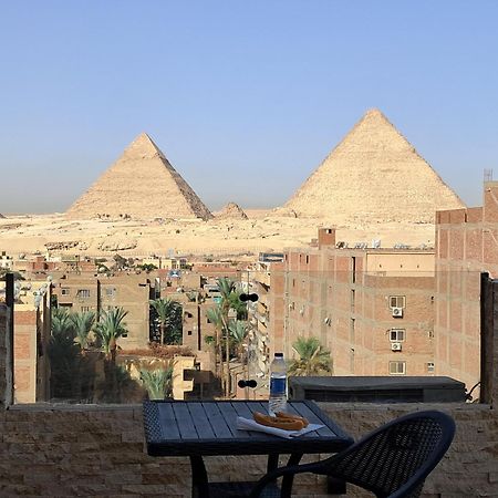Piramide De Giza View Inn Kafret el-Gabal Eksteriør billede