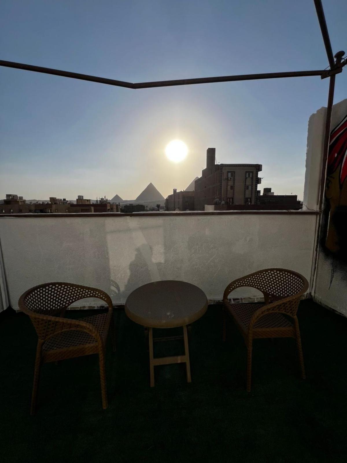 Piramide De Giza View Inn Kafret el-Gabal Eksteriør billede