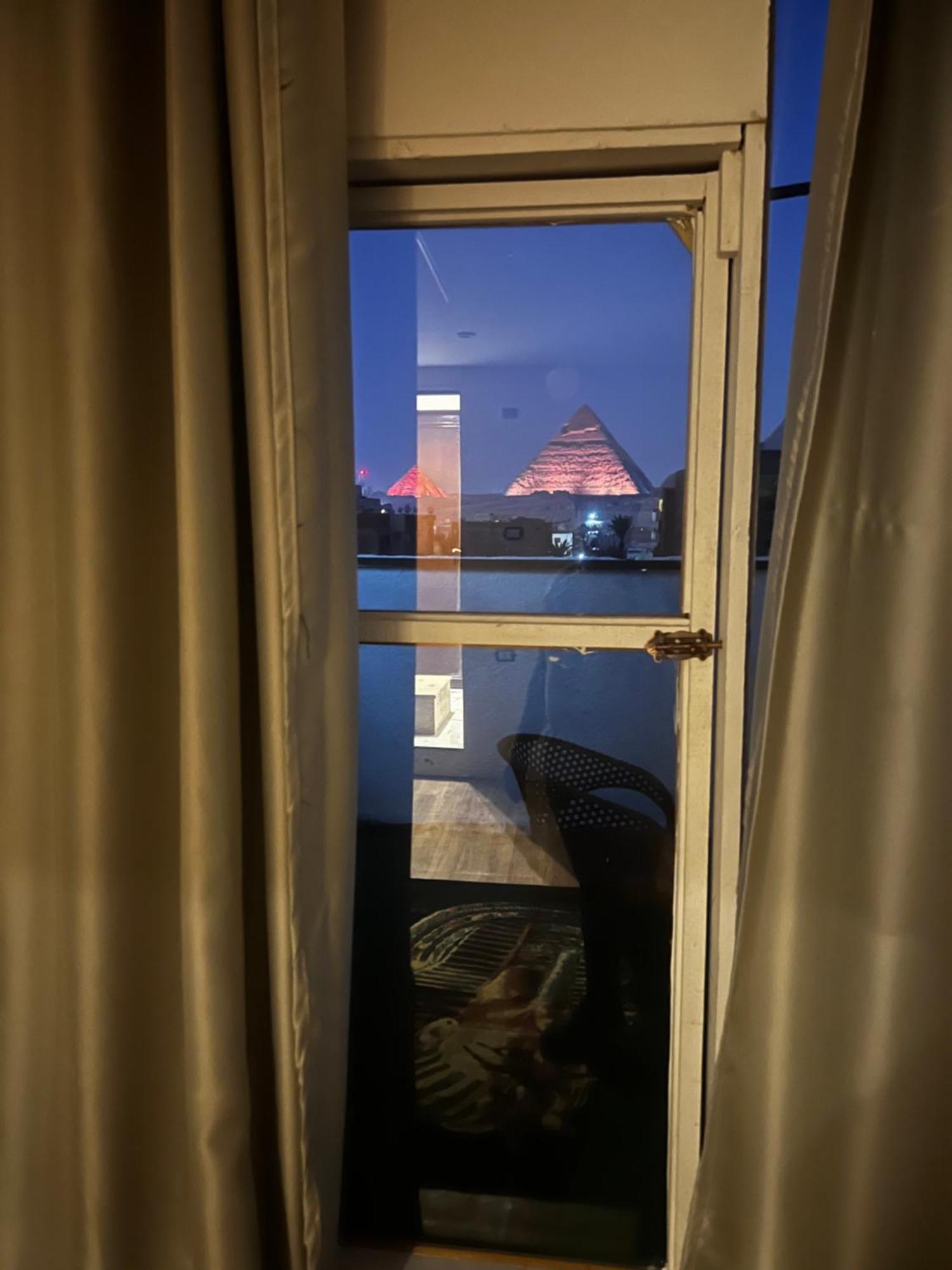 Piramide De Giza View Inn Kafret el-Gabal Eksteriør billede