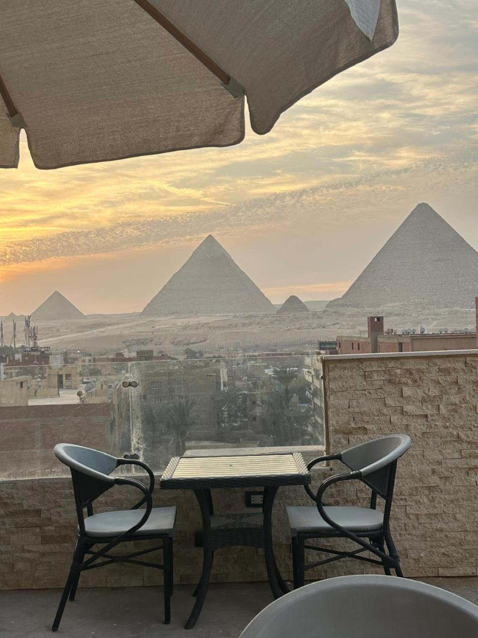 Piramide De Giza View Inn Kafret el-Gabal Eksteriør billede